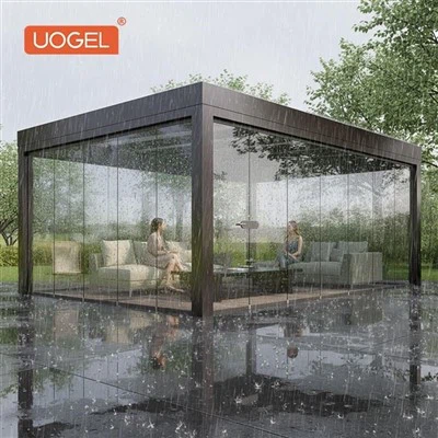 Vodotesná žalúziová strešná pergola